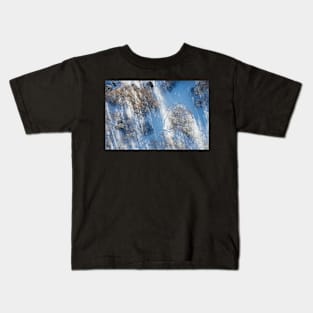 Early winter from above Kids T-Shirt